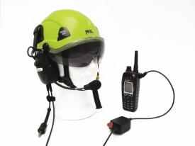 Micro casque anti-bruits pour poste de commandement.