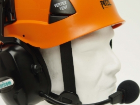 Casque PETZL-VERTEX avec système de communication TB