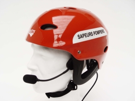 Micro casque anti-bruits pour poste de commandement.