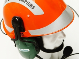 Casque PETZL-VERTEX avec système de communication TB